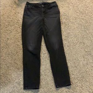 Black skinny jeans